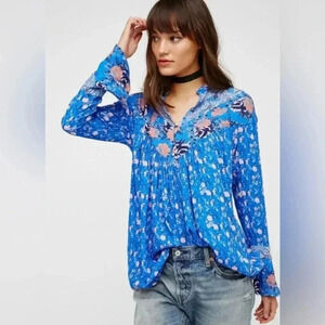 Free People Wildflower Fields Tunic Dress Size S/P